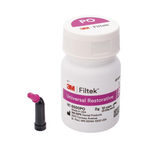 3M ESPE 6550PO Filtek Universal Composite Restorative Capsules PO Pink Opaquer 10/Pk 0.2 Gm EXP Mar 2024 3M ESPE 6550PO Filtek Universal Composite Restorative Capsules PO Pink Opaquer 10/Pk 0.2 Gm EXP Mar 2024